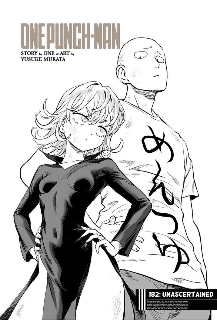 One-Punch Man, Chapter 182 image 01